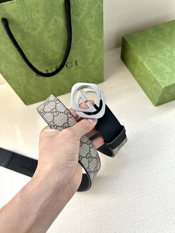 グッチベルト激安角部分ディテール